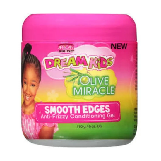 African Pride Dream Kids Olive Miracle Smooth Edges Conditioning Gel