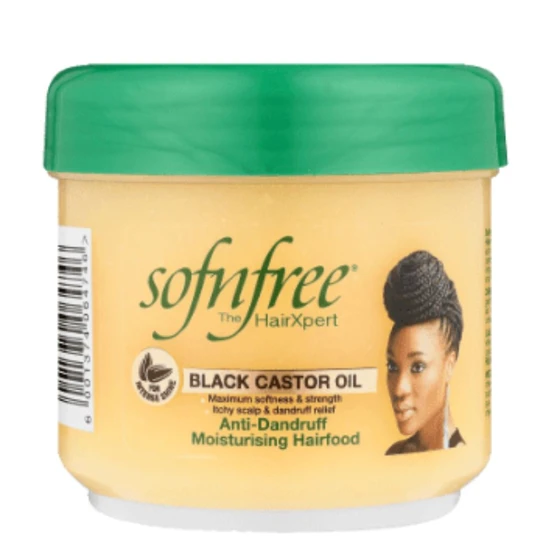 Sofn'Free Black Castor Oil Anti Dandruff Moisturising Hair Food
