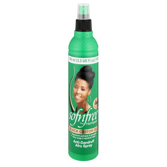 Sofn'Free Black Castor Oil Anti-Dandruff Afro Spray