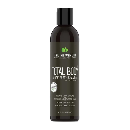 Taliah Waajid Total Body Natural Black Earth Shampoo