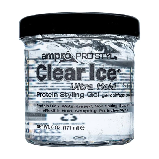 Ampro Pro Styl Clear Ice Firm Flexible Hold Protein Styling Gel