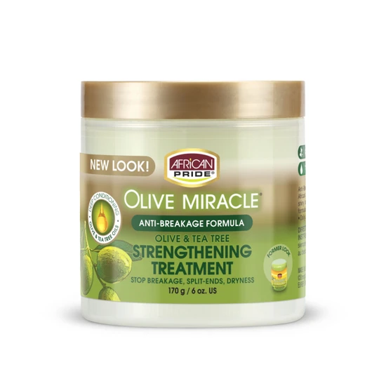 African Pride Olive Miracle Anti-Breakage Leave-In Conditioner