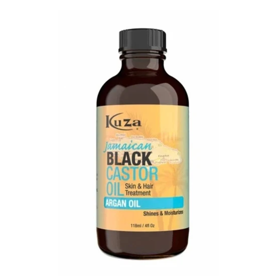 Kuza Jamaican Black Castor Oil With Argan Oil