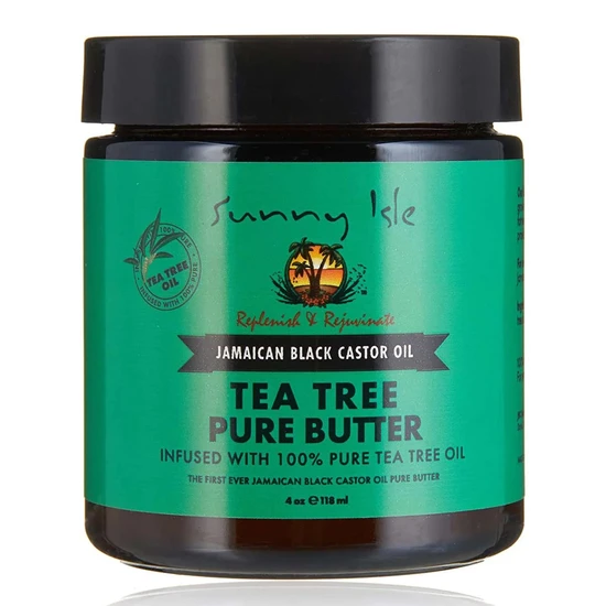 Sunny Isle Jamaican Black Castor Oil Pure Butter With Tea Tree Oil