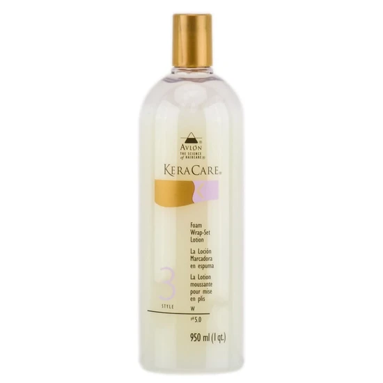 KeraCare Foam Wrap Set Lotion