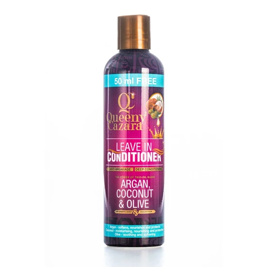 Queeny Cazara Argan, Coconut & Olive Leave-In Conditioner