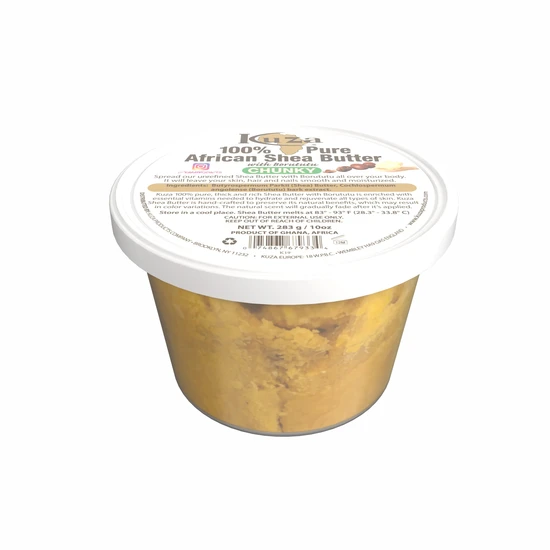 Kuza 100% African Shea Butter Yellow Chunky