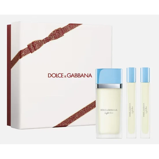 Dolce & Gabbana Light Blue Eau De Toilette 100ml Gift Set