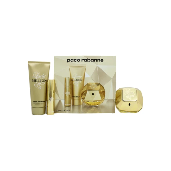 Paco Rabanne Lady Million Eau De Parfum 80ml Gift Set