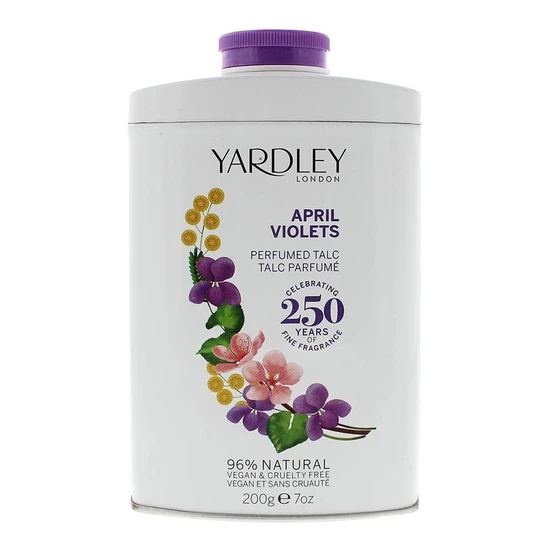 Yardley April Violets Perfumed Talc
