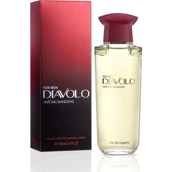 Antonio Banderas Diavolo For Men Eau De Toilette 100Ml Spray - Image 2