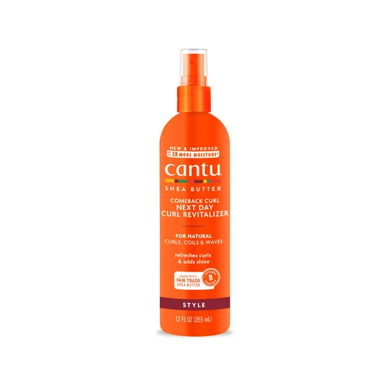 Cantu For Natural Hair Comeback Curl Next Day Curl Revitalizer