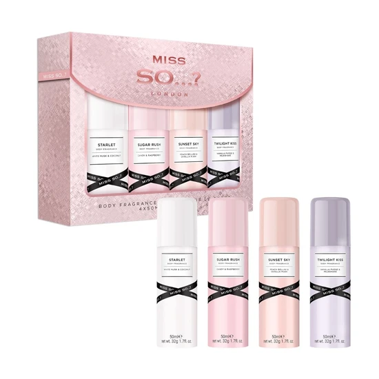 SO...? Miss SO...? Mini Galore Body Spray Gift Set
