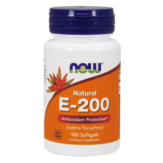 NOW Foods Vitamin E-200 Natural Softgels