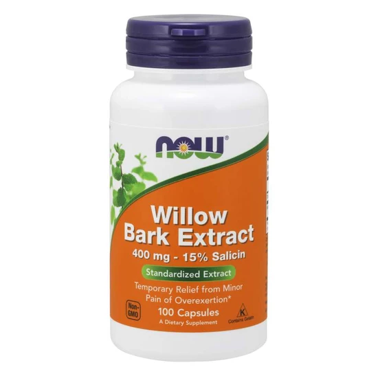 Now Foods White Willow Bark, 400Mg - 100 Caps - Image 5