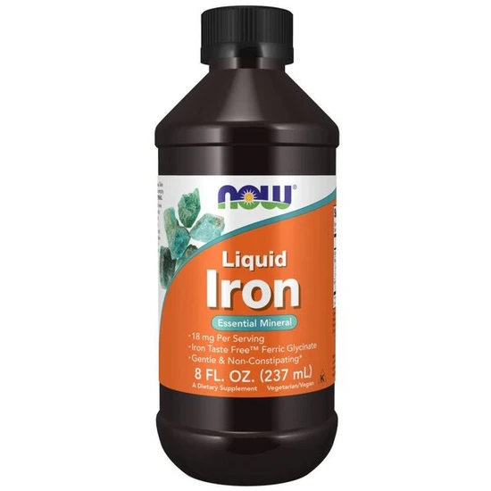 Now Foods , Iron Liquid, 8 Fl Oz (237 Ml) - Image 4