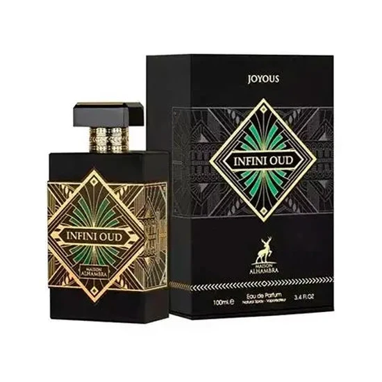 Maison Alhambra Infini Oud Joyous Cologne 100 ml EDP Spray (Unisex) for Men - Image 4