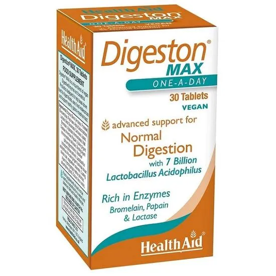 Health Aid Digeston Max Tablets 30 Tablets