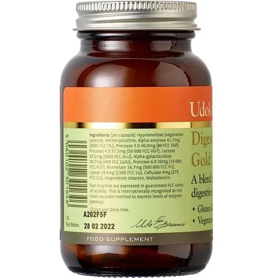 Udo's Choice Digestive Enzyme Gold 60