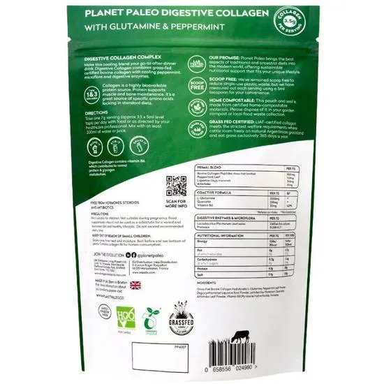 Planet Paleo Digestive Collagen 245g