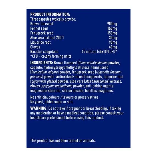 Higher Nature Coloclear Extra Vegetable Capsules 180 Capsules