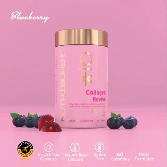 Nutriburst Collagen Revive Gummies 60 Gummies