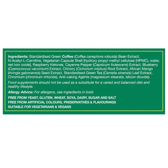 Health Aid CoffeeSlim Capsules 60 Capsules