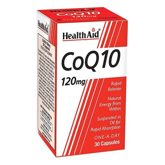 Health Aid CoQ10 120mg Capsules 30 Capsules