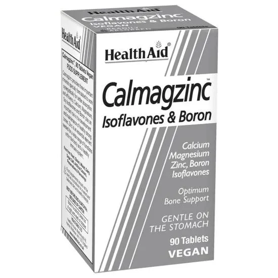 Health Aid Calmagzinc Tablets 90 Tablets