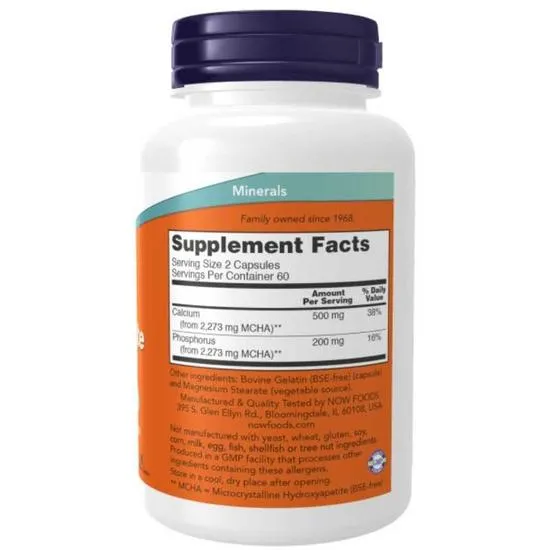 NOW Foods Calcium D-Glucarate 500mg Capsules 90 Capsules