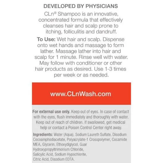 CLn Skin Care CLn Healthy Scalp Shampoo 240ml