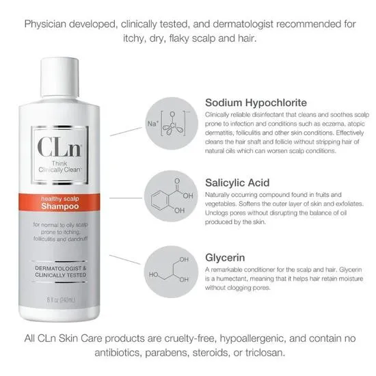 CLn Skin Care CLn Healthy Scalp Shampoo 240ml