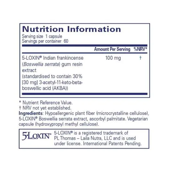 Pure Encapsulations Boswellia AKBA Capsules 60 Capsules