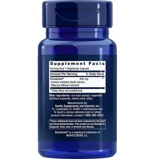 Life Extension Body Trim & Appetite Control Vegicaps 30 Vegicaps