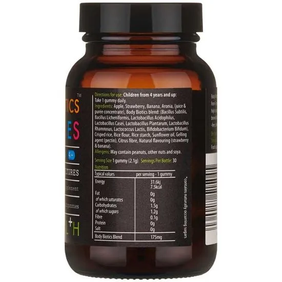 KIKI Health Body Biotics Gummies For Children 30 Gummies