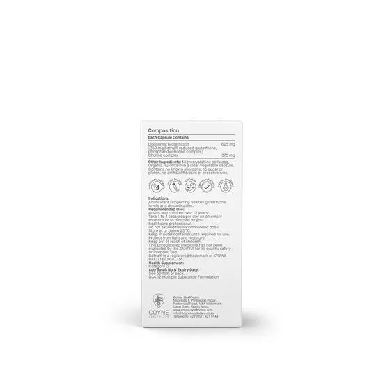 Coyne Healthcare Biomax Glutathione Liposomal Capsules 30 Capsules