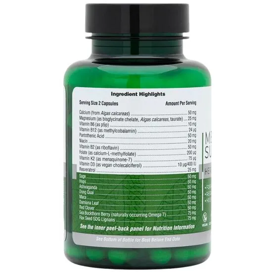 Nature's Plus BioAdvanced Menopause Support Capsules 60 Capsules