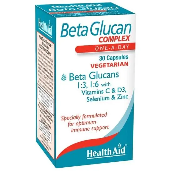 Health Aid BetaGlucan Complex Capsules 30 Capsules
