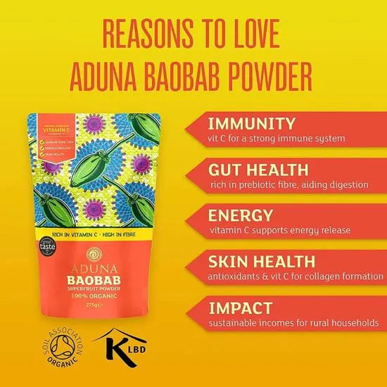 Aduna Baobab Superfruit Powder 80g