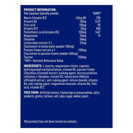 Higher Nature Balance For Nerves Vegetables Capsules 90 Capsules