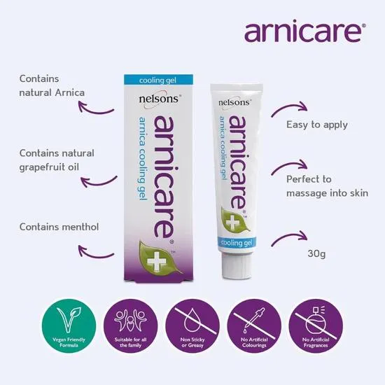Nelsons Arnicare Cooling Gel 30g
