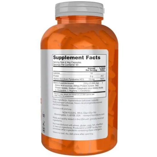 NOW Foods Amino Complete Capsules 120 Capsules