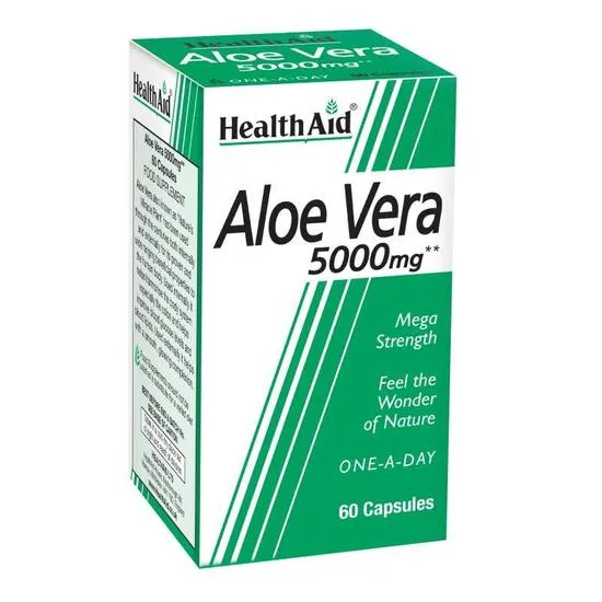 Health Aid Aloe Vera 5000mg Capsules 30 Capsules