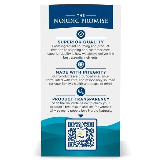 Nordic Naturals Algae DHA 500mg Softgels 60 Softgels