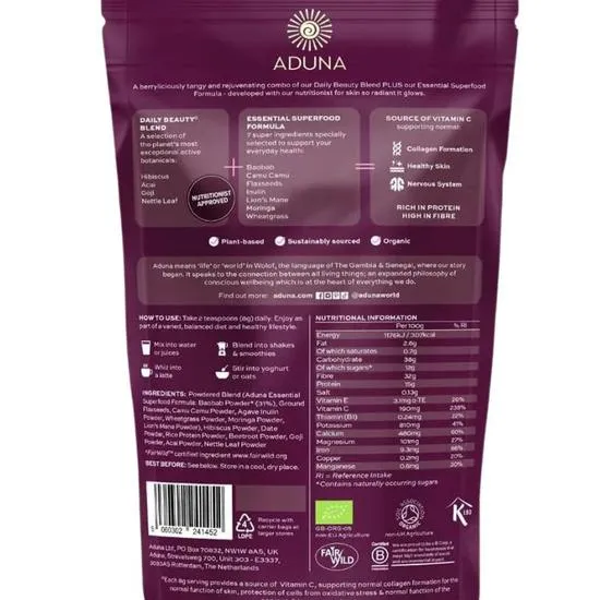 Aduna Beauty Advanced Superfood Blend 250g