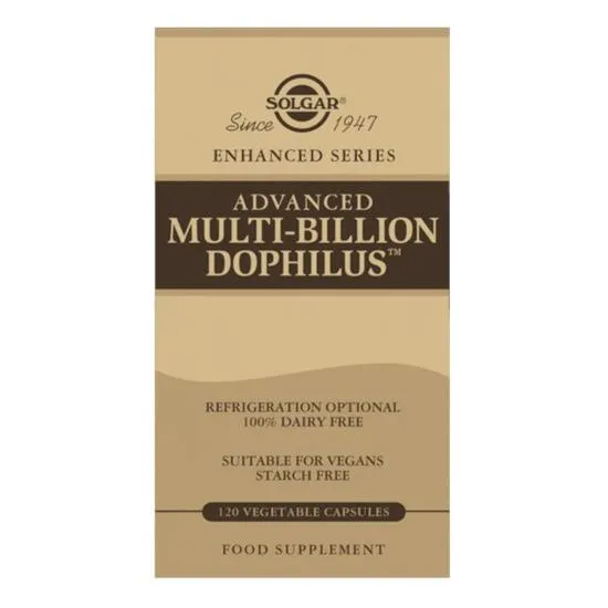 Solgar Advanced Multi-Billion Dophilus Vegicaps 60 Vegicaps