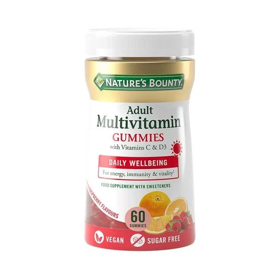 Nature's Bounty Adult Multivitamin Gummies 60 Gummies