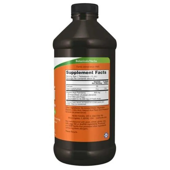 NOW Foods Acai Liquid Concentrate 473ml