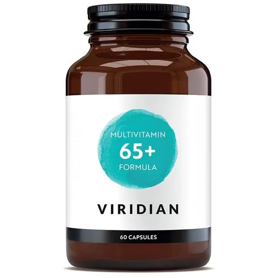 Viridian 65+ Multivitamin Capsules 60 Capsules