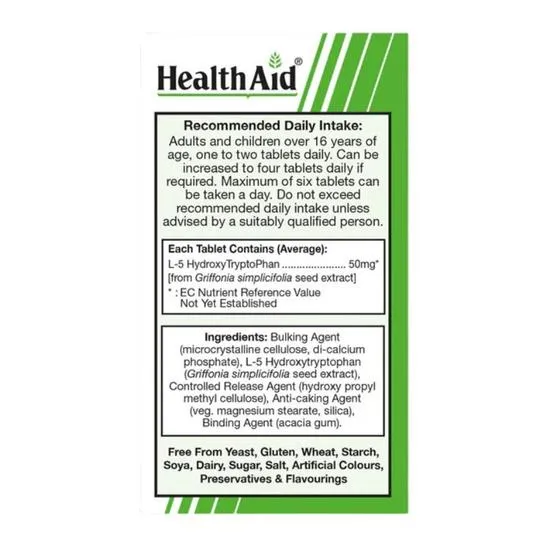 Health Aid 5-HTP Prolonged Release Tablets 60 Tablets